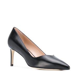 Stuart Weitzman Anny 70 Black leather pumps (brand new) size 37.5